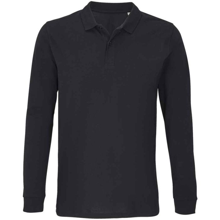 SOL'S Unisex Planet Long Sleeve Pique Polo Shirt