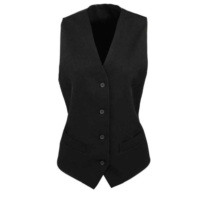 Premier Ladies Lined Waistcoat main product photo
