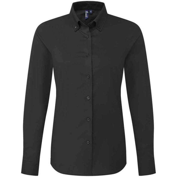 Premier Ladies Supreme Long Sleeve Oxford Shirt main product photo