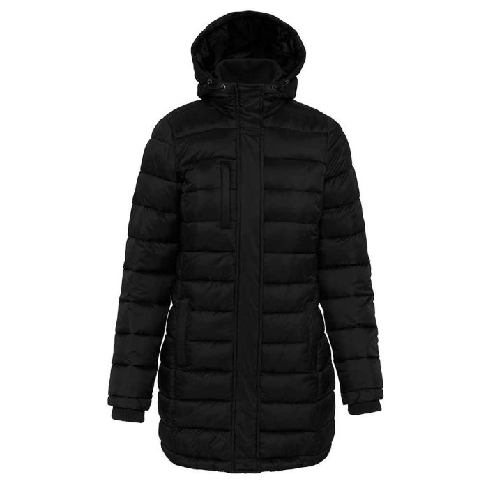 Kariban Ladies Lightweight Long Padded Parka Jacket main product photo