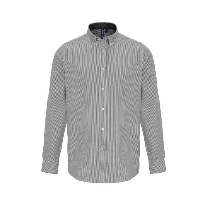 Premier Long Sleeve Striped Oxford Shirt main product photo