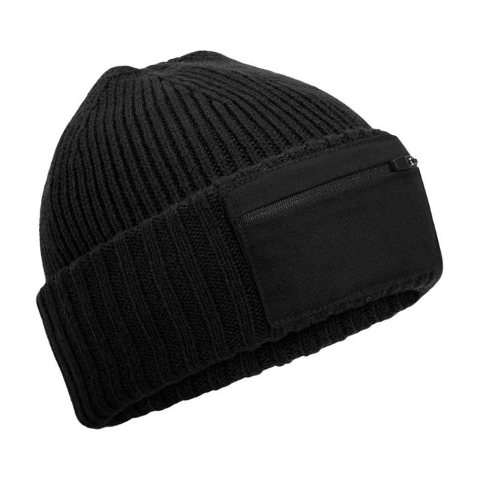 Beechfield Zip Patch Beanie main product photo