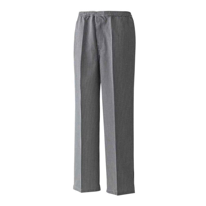 Premier Pull On Chef's Check Trousers main product photo