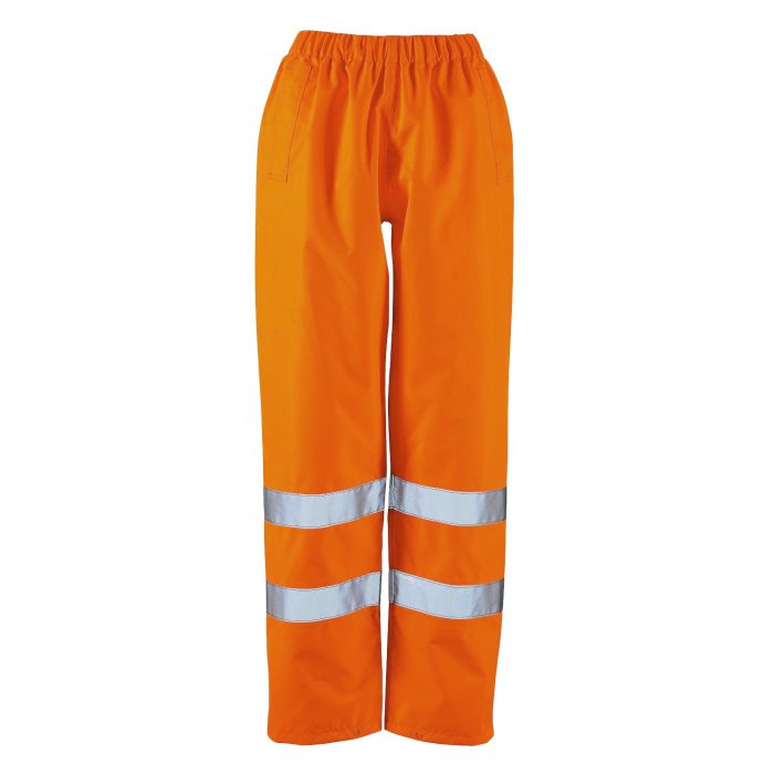 Ladies Hi Vis Orange Dua Over-Trouser main product photo