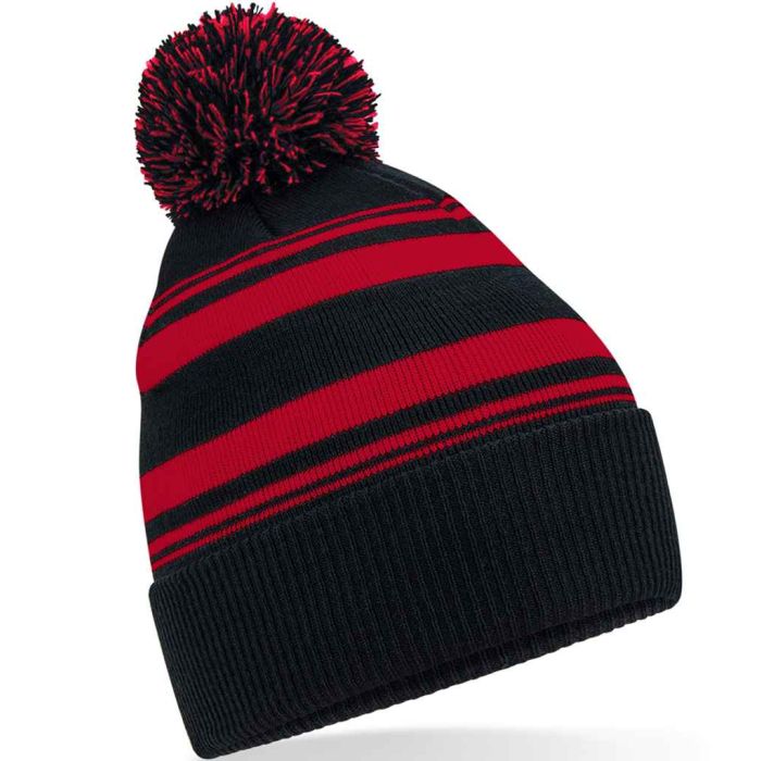 Beechfield Striped Fan Beanie main product photo
