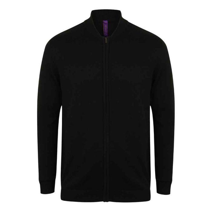 Henbury Unisex Zip Through Cardigan main product photo