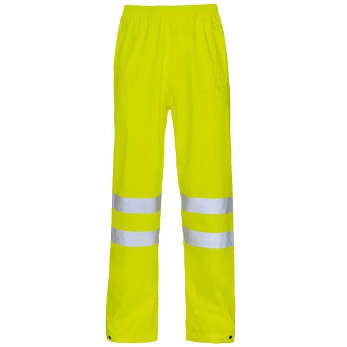 Hi Vis Yellow Storm-Flex PU Trousers Knee Bands main product photo