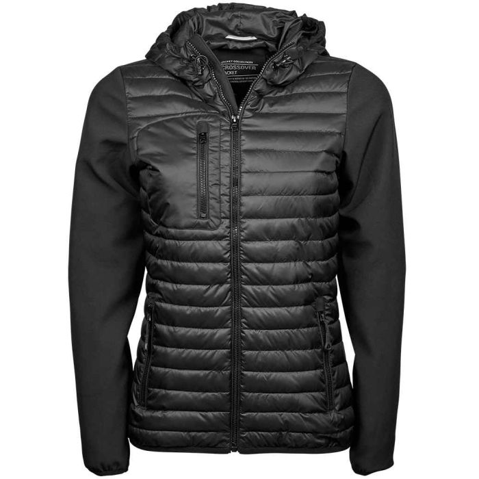Tee Jays Ladies Crossover Hooded Jacket main product photo