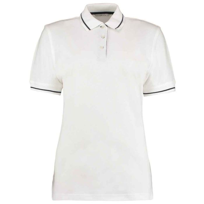 Kustom Kit Ladies St Mellion Tipped Cotton Piqu? Polo Shirt main product photo