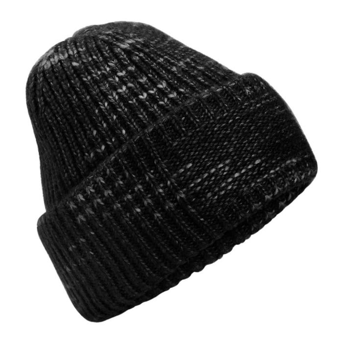Beechfield Chunky Knitted Patch Beanie main product photo