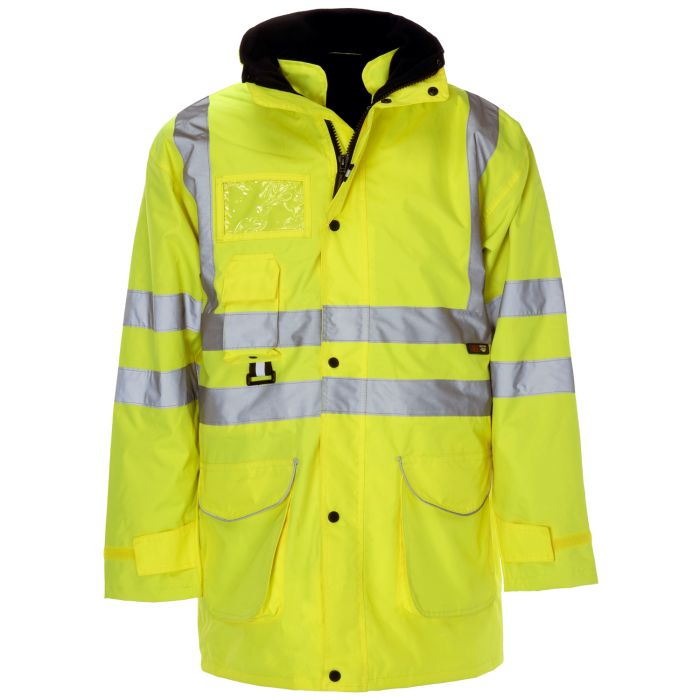 Hi Vis Yellow 7 in 1 Parka main product photo