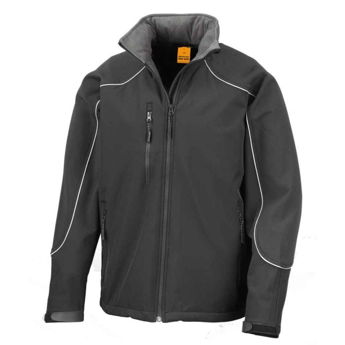 Result Work-Guard Hooded Soft Shell Jacket main product photo