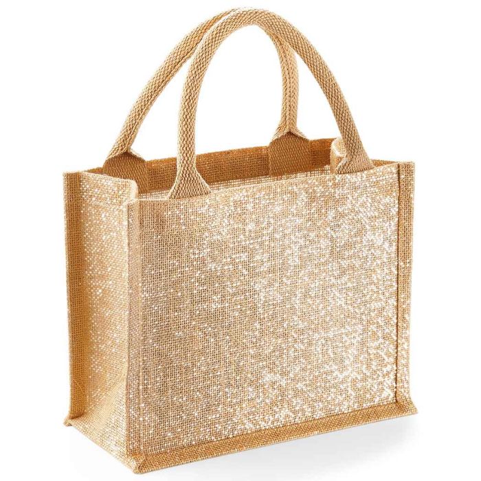 Westford Mill Shimmer Jute Mini Gift Bag main product photo