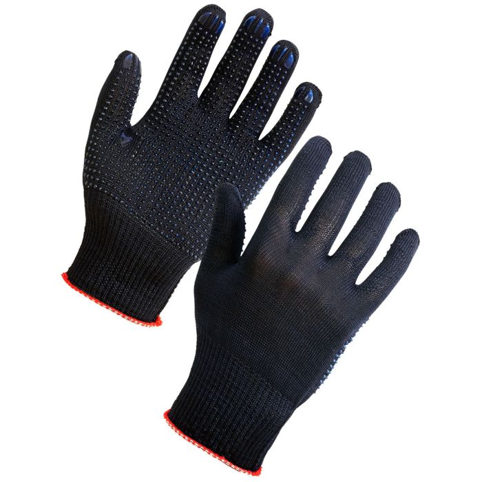 Seamless PVC Dot Assembly Gloves - Case main product photo