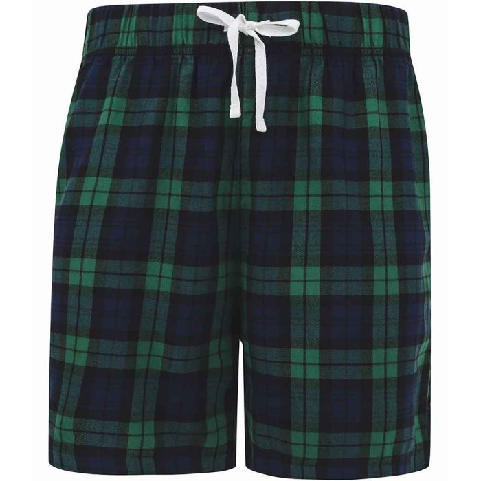 SF Clothing Tartan Lounge Shorts main product photo