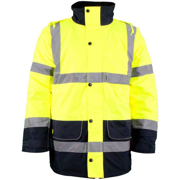 Warrior Hi-Vis Contrast Traffic Jacket main product photo