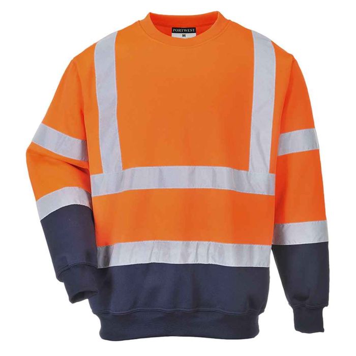 Portwest Hi-Vis Two Tone Sweatshirt main product photo