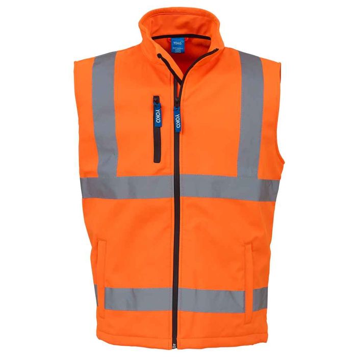 Yoko Hi-Vis Soft Shell Gilet & Bodywarmers main product photo