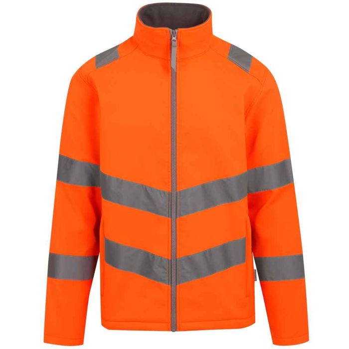Regatta High Visibility Pro Contrast Ablaze Soft Shell Jacket main product photo