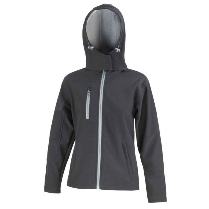Result Core Ladies Hooded Soft Shell Jacket main product photo