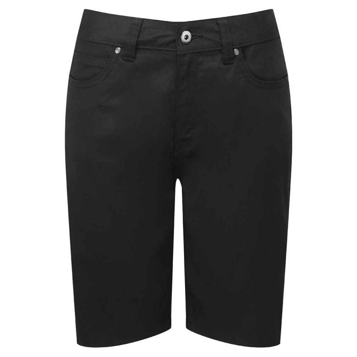 Premier Ladies Performance Chino Shorts main product photo