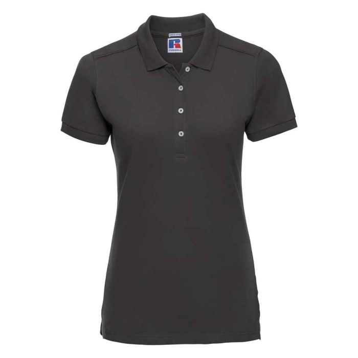 Russell Ladies Stretch Pique Polo Shirt