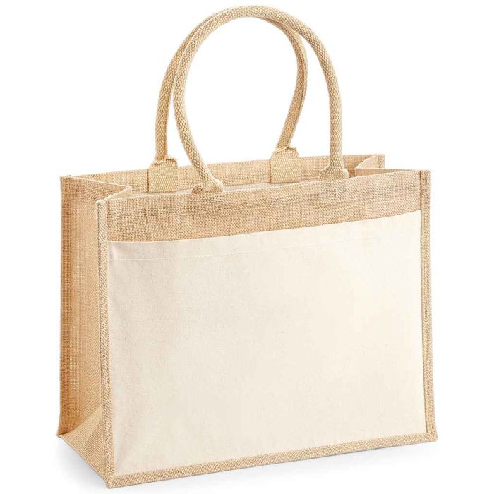 Westford Mill Pocket Jute Shopper main product photo