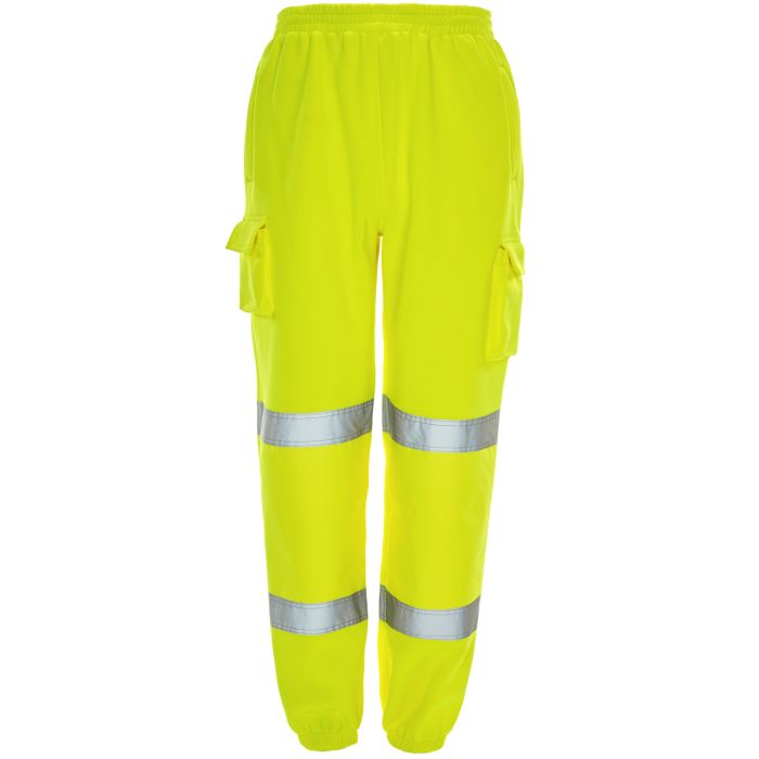 Hi Vis Yellow Jogging Bottoms main product photo