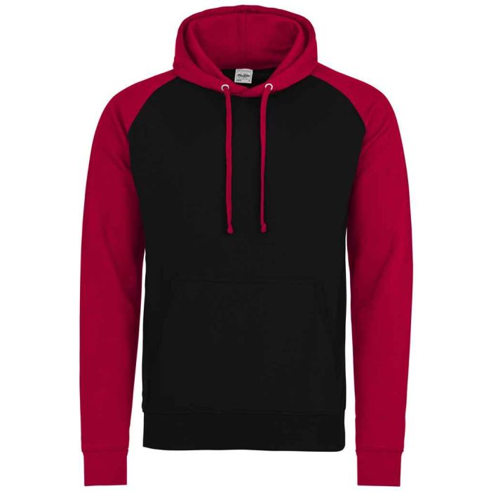 AWDis Baseball Hoodie main product photo