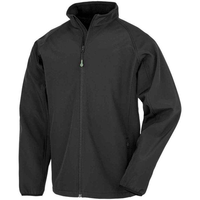 Result Genuine Recycled Kids Two Layer Printable Soft Shell Jacket main product photo