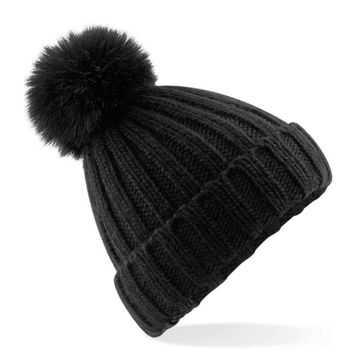 Beechfield Verbier Fur Pop Pom Beanie main product photo
