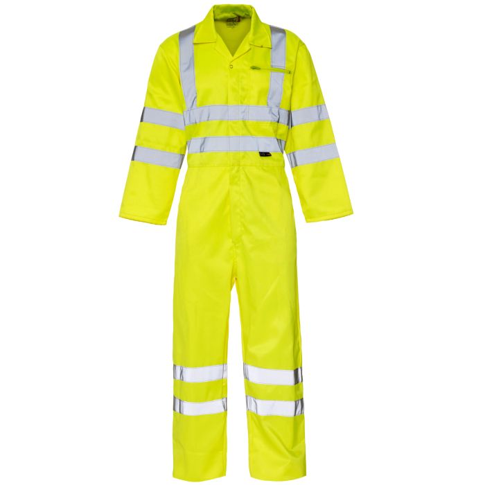 Hi Vis Yellow Coverall main product photo