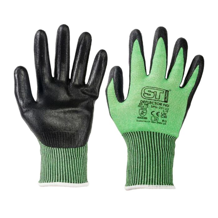 Supertouch Deflector ND Cut-Level D Nitrile Foam Gloves main product photo