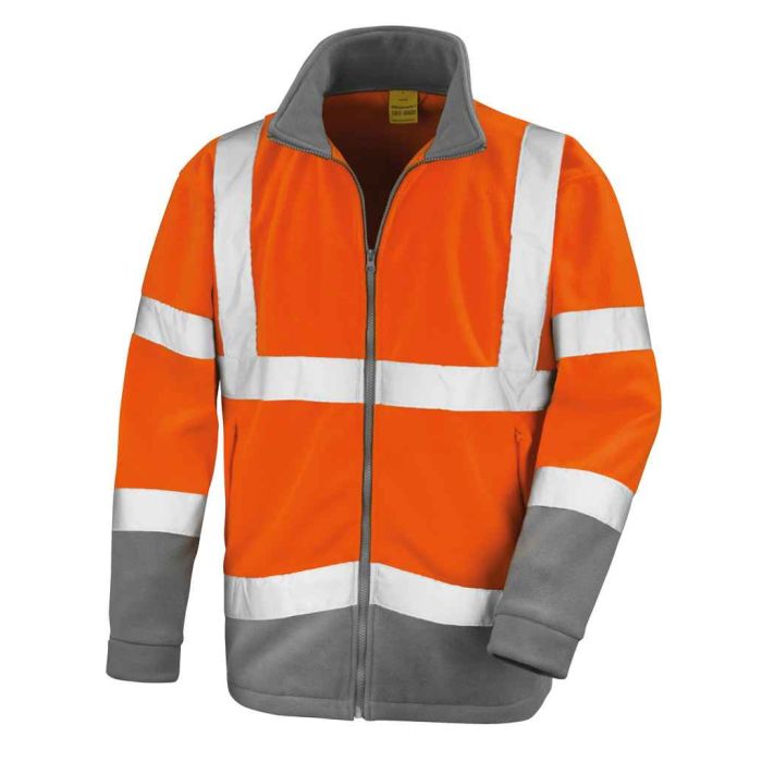 Result Safe-Guard Hi-Vis Micro Fleece Jacket main product photo