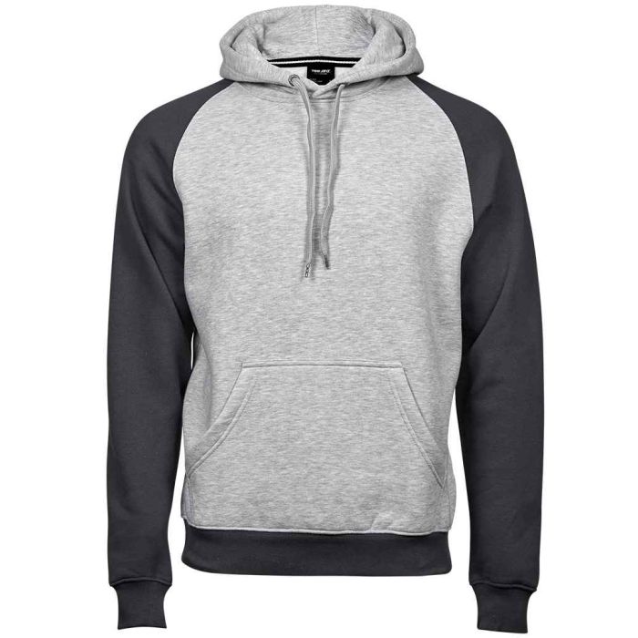 Tee Jays Two Tone Raglan Hooded Sweatshirt main product photo
