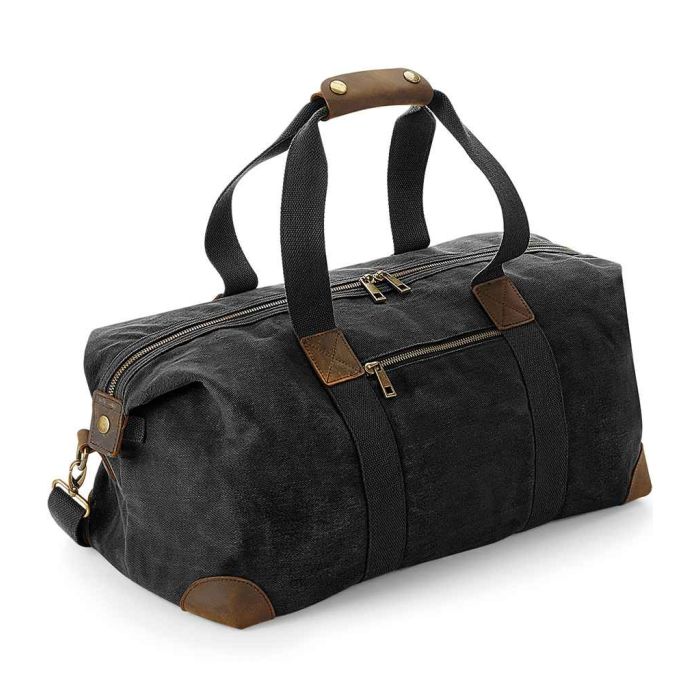 Quadra Heritage Waxed Canvas Holdall main product photo