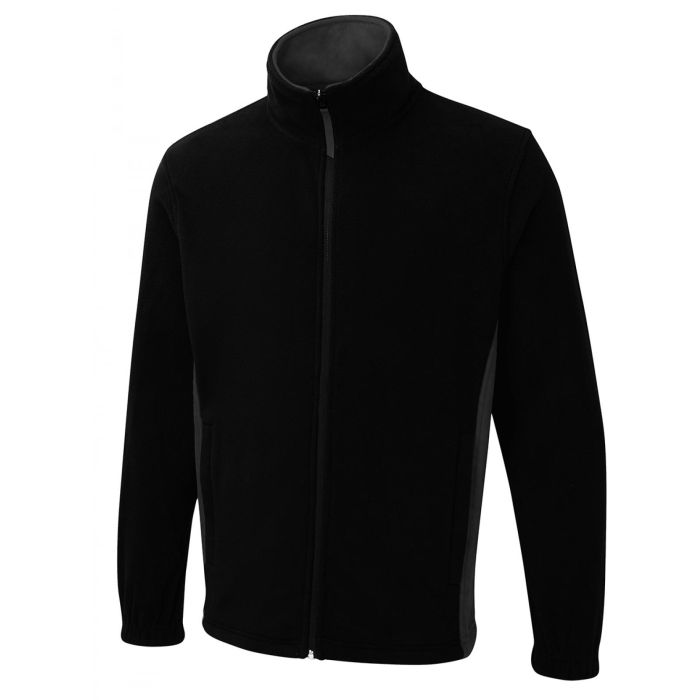 Two Tone Full Zip Fleece Jacket main product photo
