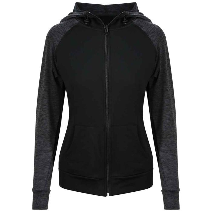 AWDis Ladies Cool Contrast Zoodie main product photo