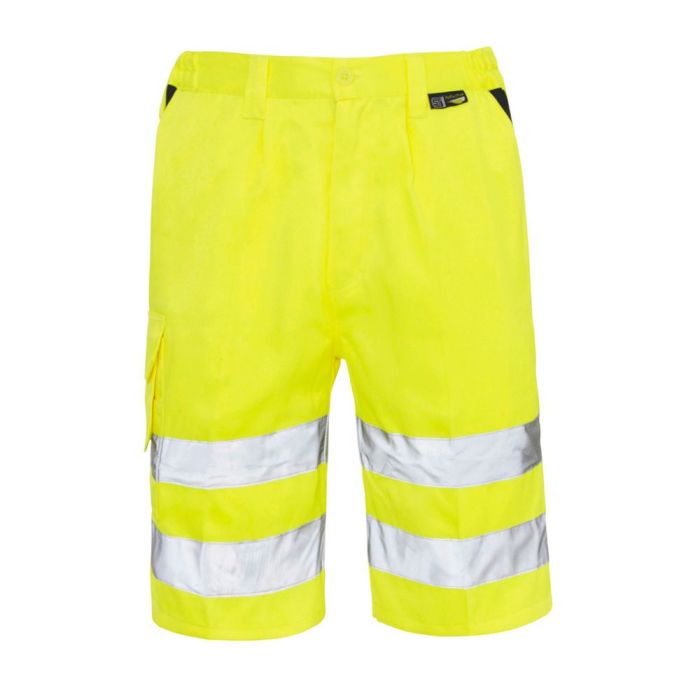 Hi Vis Yellow Shorts main product photo