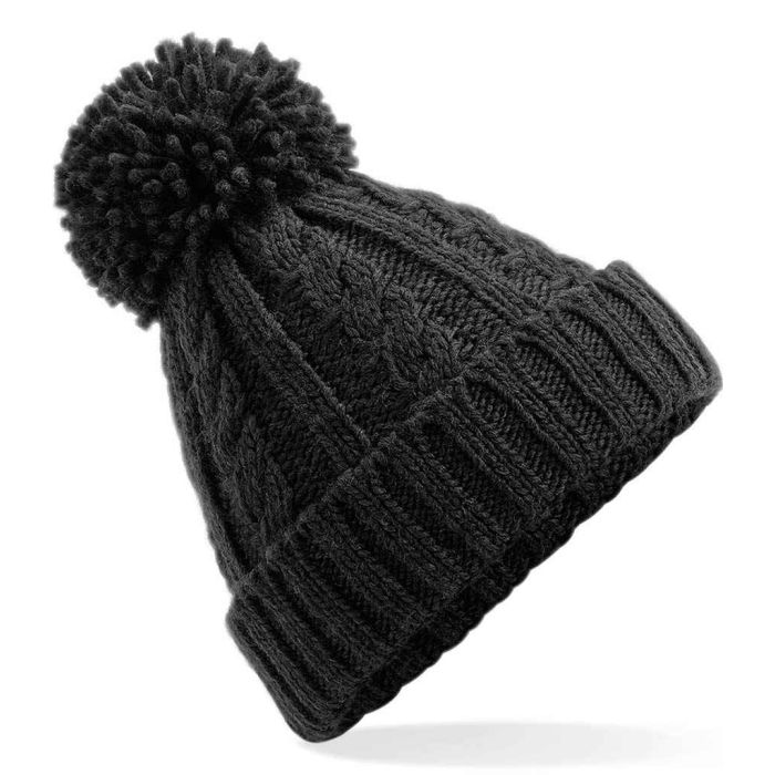 Beechfield Cable Knit Melange Beanie main product photo