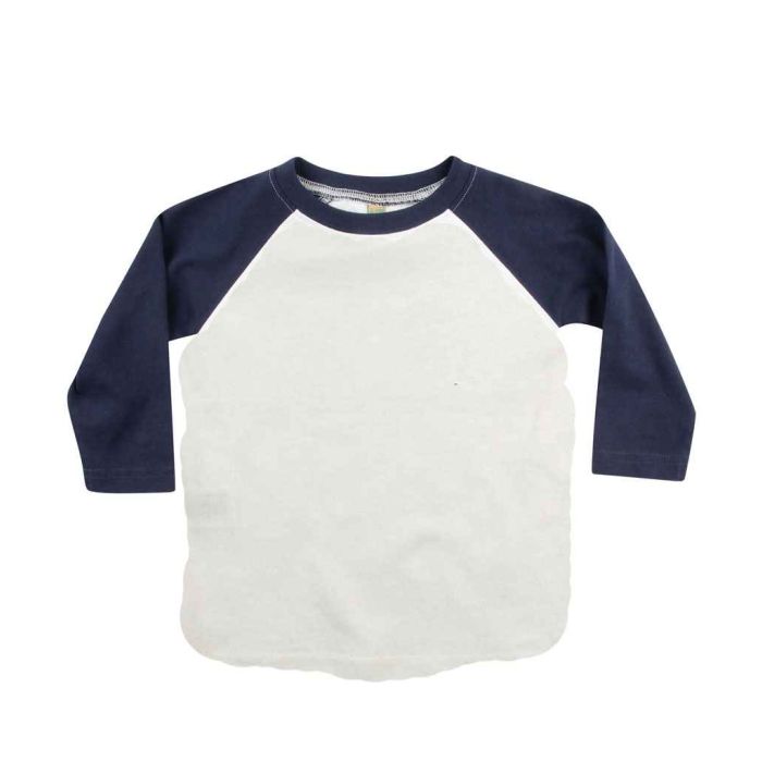 Larkwood Baby/Toddler Long Sleeve Baseball T-Shirt main product photo