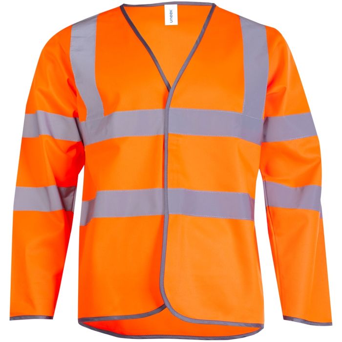 Long Sleeve Hi Vis Safety Waistcoat main product photo