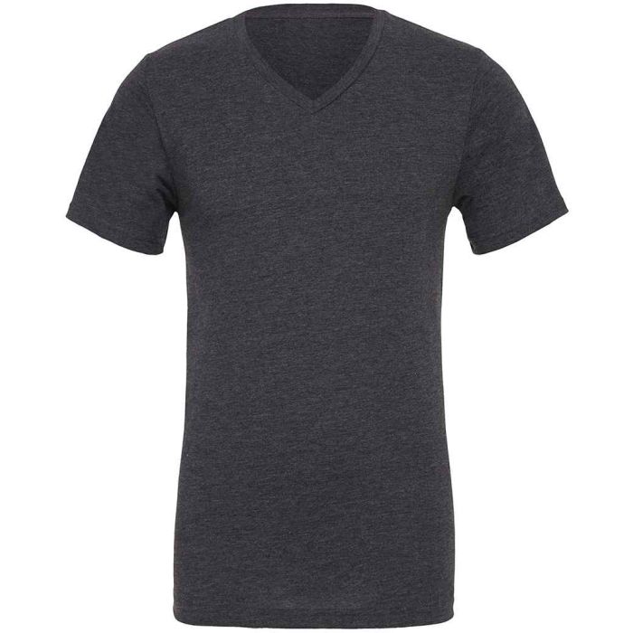 Canvas Unisex Heather CVC V Neck T-Shirt main product photo