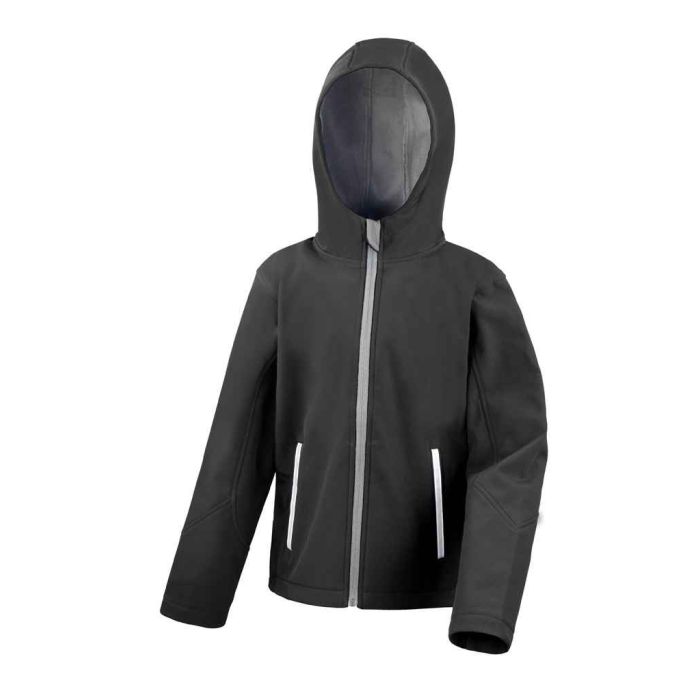 Result Core Kids TX Performance Hooded Soft Shell Jacket main product photo
