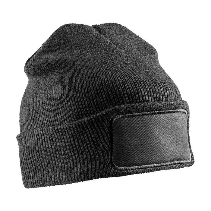 Result Genuine Recycled Double Knit Printers Beanie main product photo
