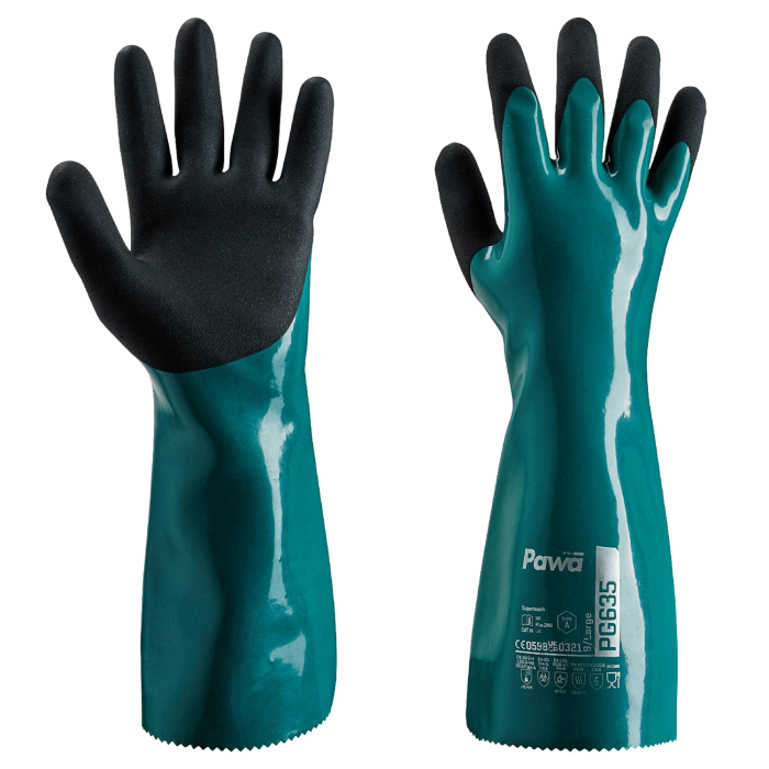 Pawa PG635 Type A Chemical Resistant Heavy-Duty Gauntlet main product photo