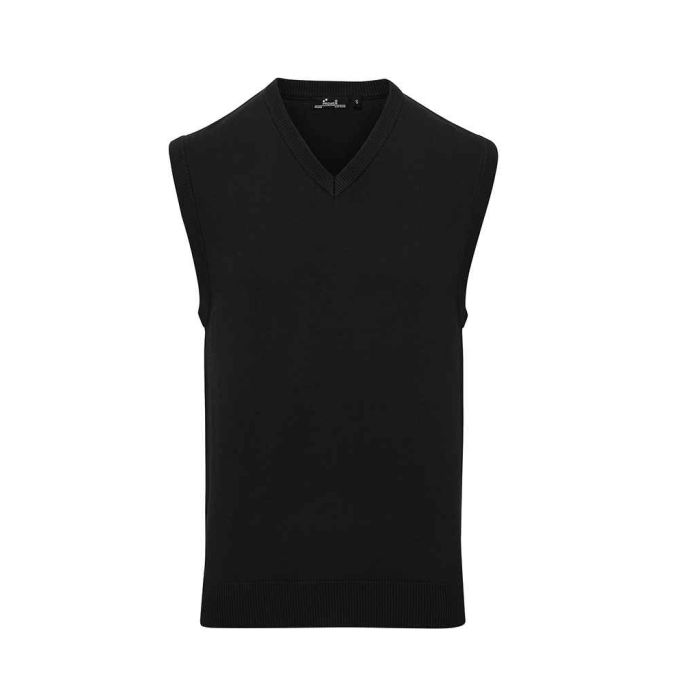 Premier Sleeveless Cotton Acrylic V Neck Sweater main product photo