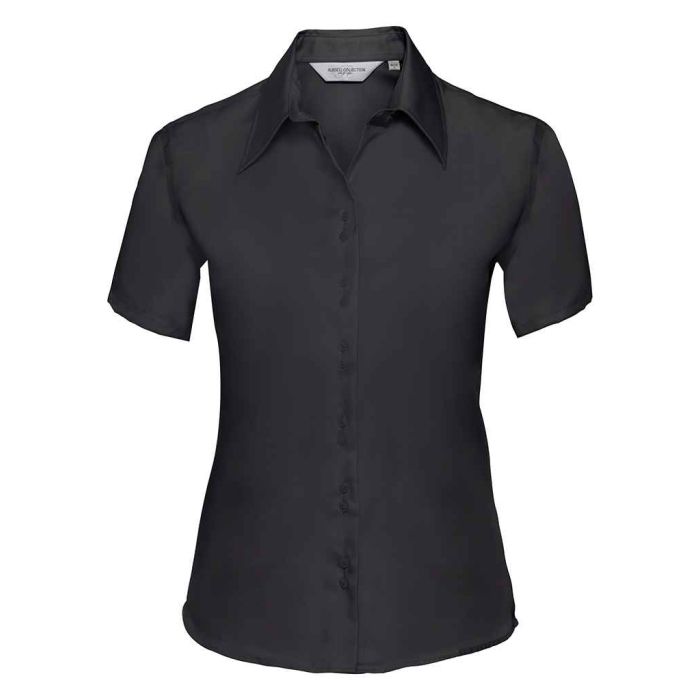 Russell Collection Ladies Short Sleeve Ultimate Non-Iron Shirt