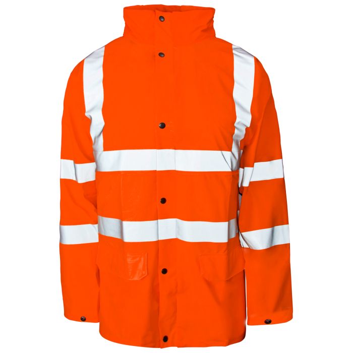Hi Vis Orange Storm-Flex PU Jacket main product photo