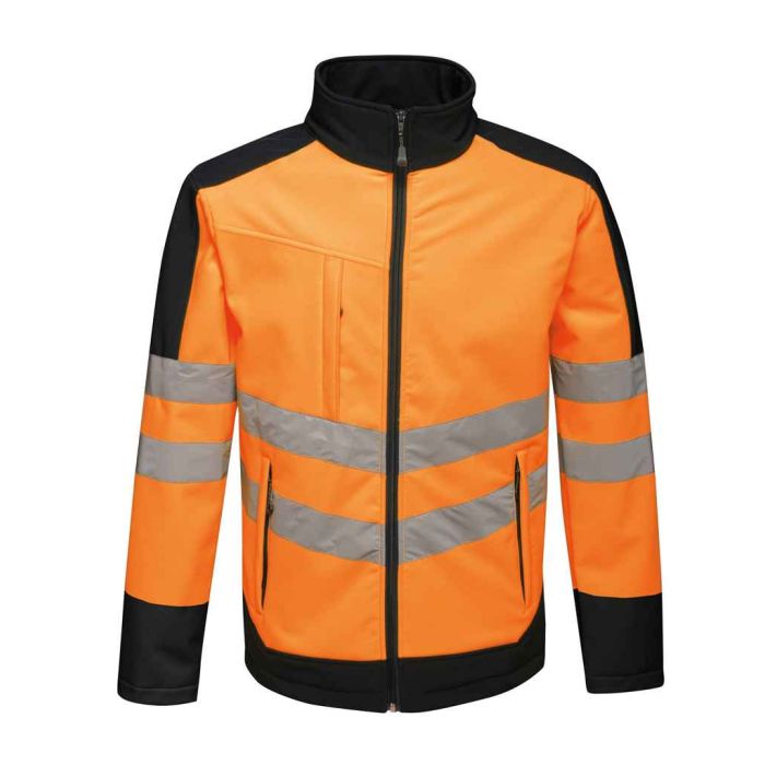 Regatta High Visibility Pro Contrast Soft Shell Jacket main product photo